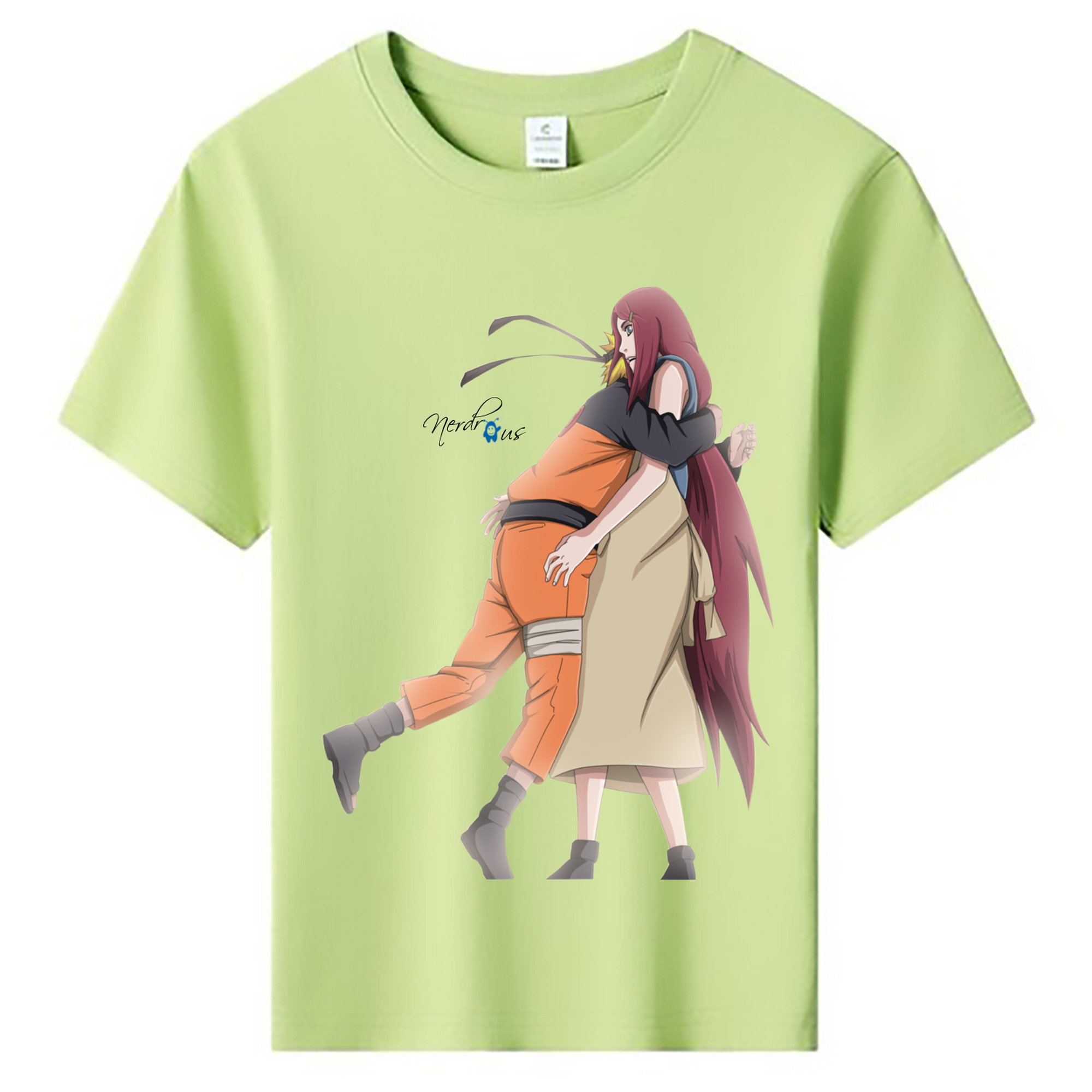 （画像用） NARUTO -ナルト- うずまき ナルト Uzumaki Naruto 綿100％キッズTシャツ（フロントプリント）
